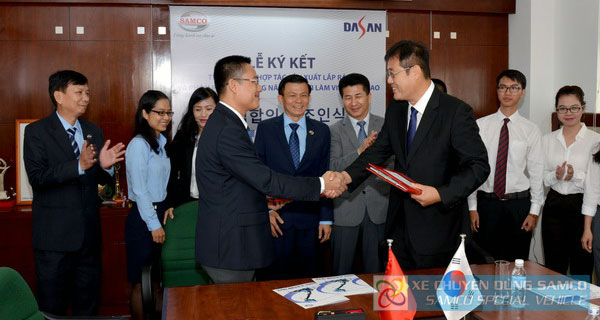 Production cooperation between SAMCO and DASAN for special purpose trucks