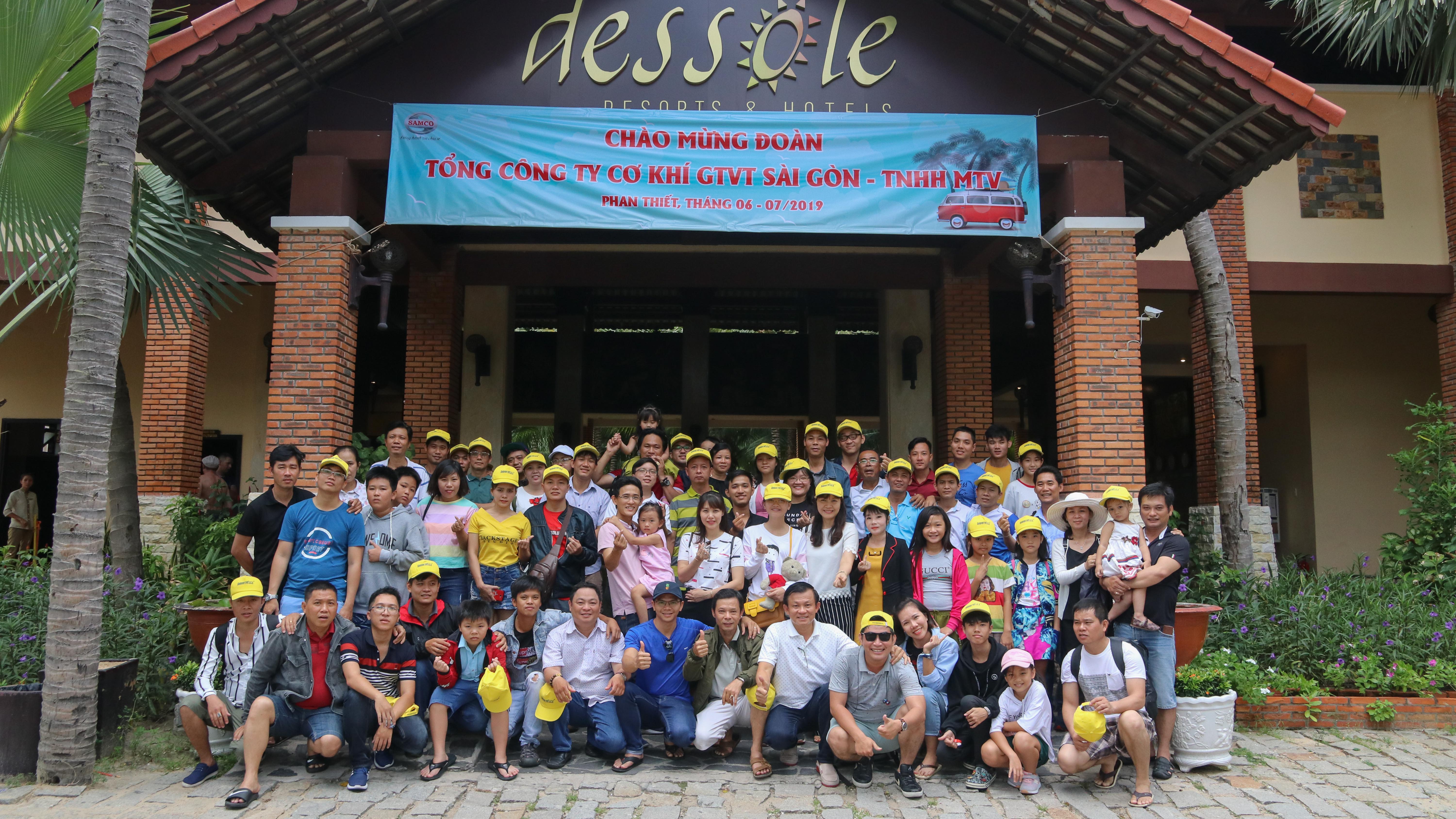CBCNV SP.SAMCO tham gia nghỉ dưỡng tại khu du lịch Mũi Né - Phan Thiết