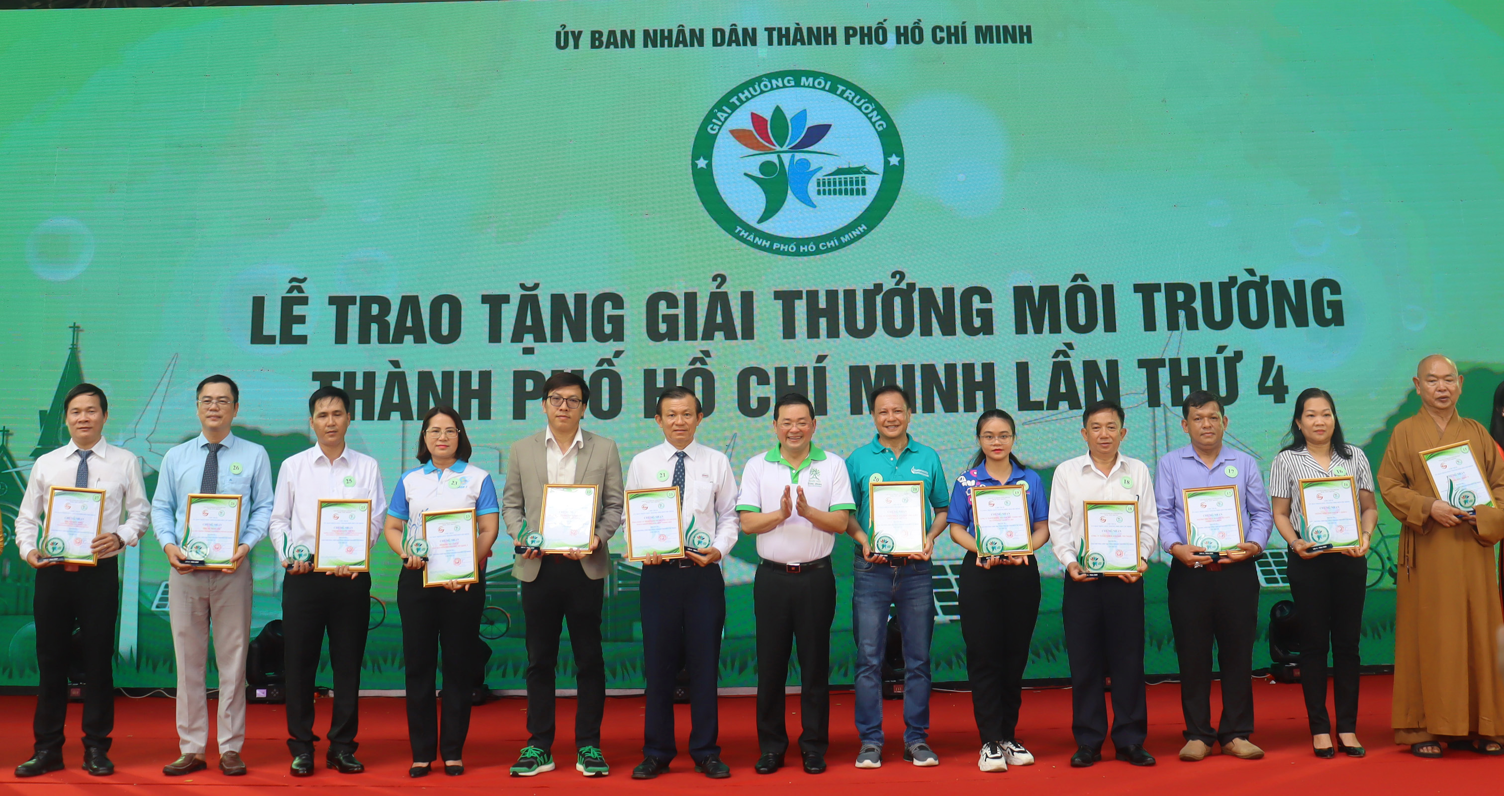 SAMCO NHẬN GIẢI THƯỞNG MÔI TRƯỜNG TP.HCM NĂM 2023